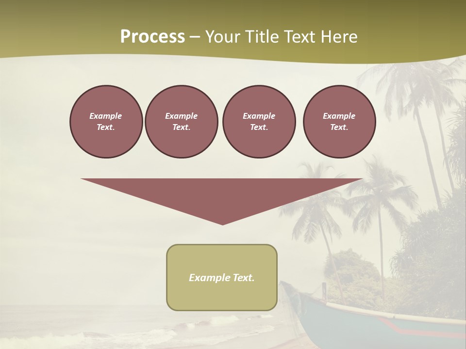 Blue Pacific Relax PowerPoint Template