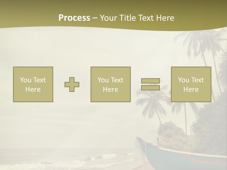 Blue Pacific Relax PowerPoint Template