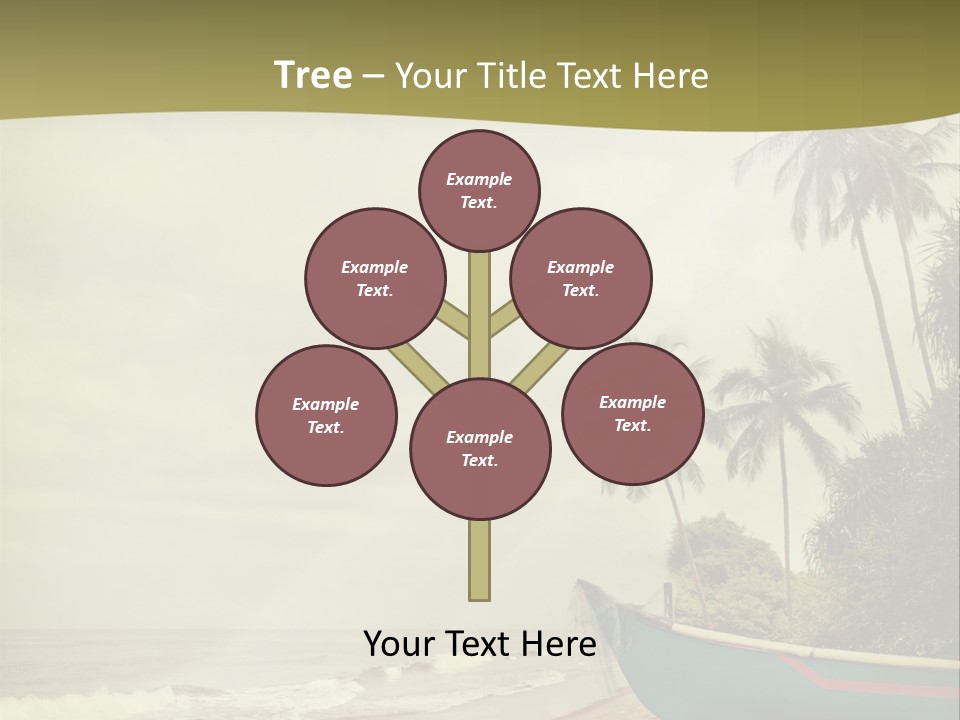 Blue Pacific Relax PowerPoint Template