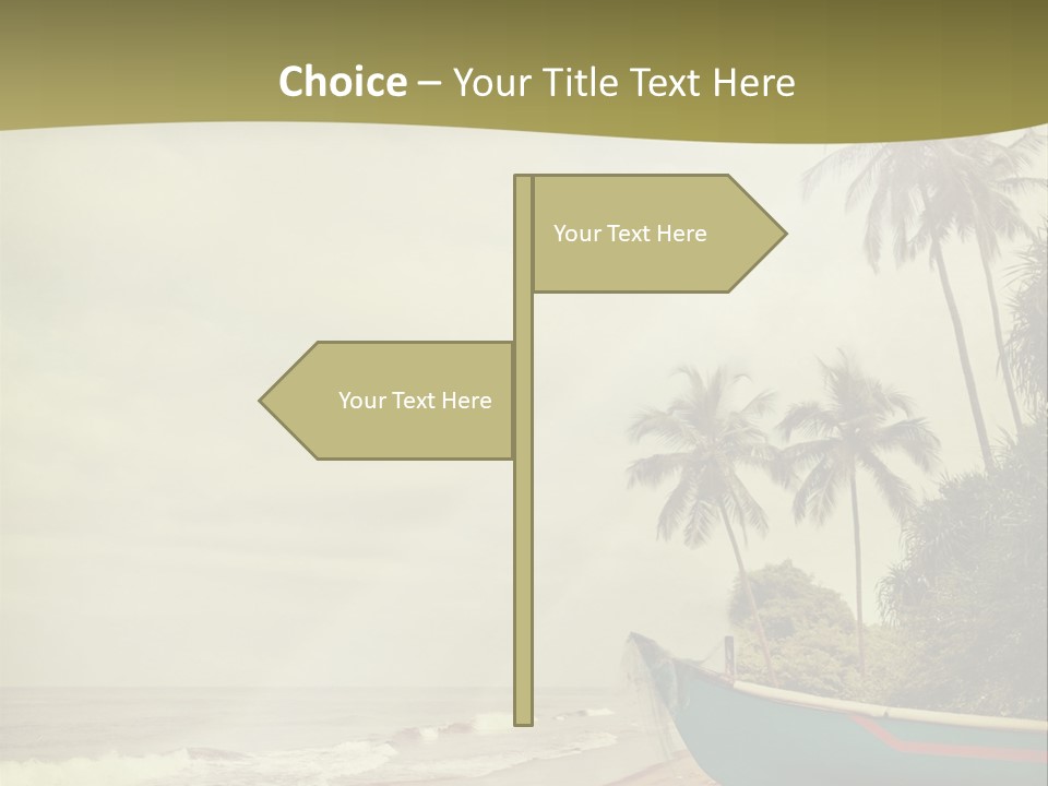 Blue Pacific Relax PowerPoint Template