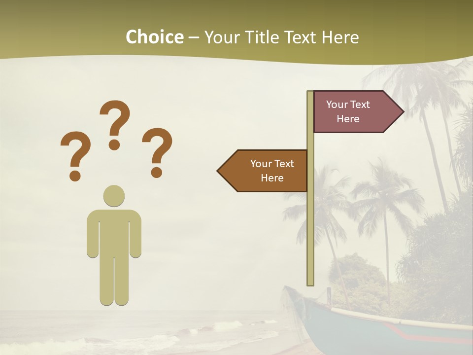 Blue Pacific Relax PowerPoint Template