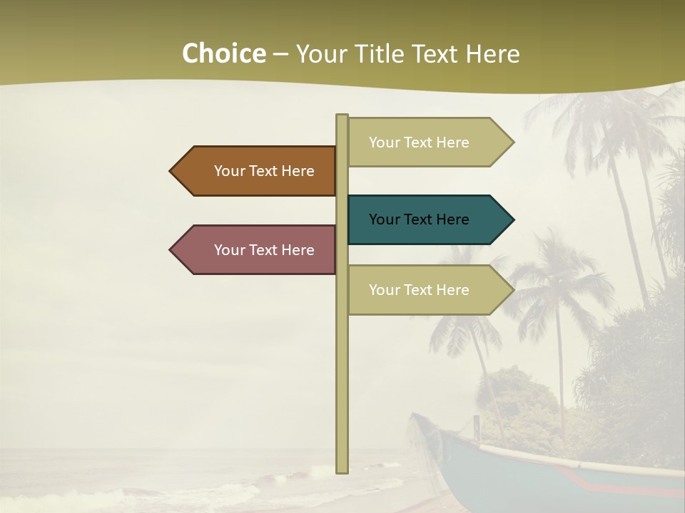 Blue Pacific Relax PowerPoint Template