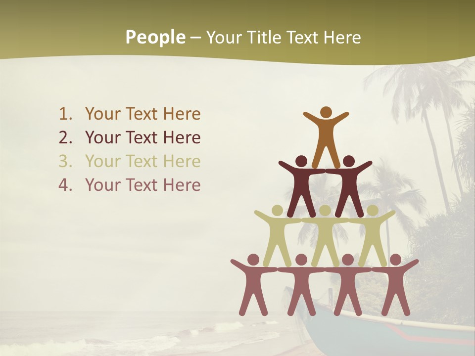 Blue Pacific Relax PowerPoint Template