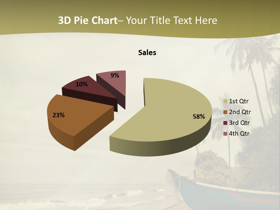Blue Pacific Relax PowerPoint Template