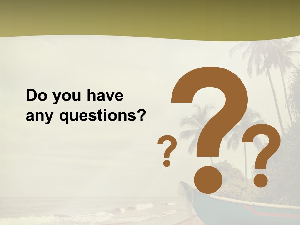 Blue Pacific Relax PowerPoint Template