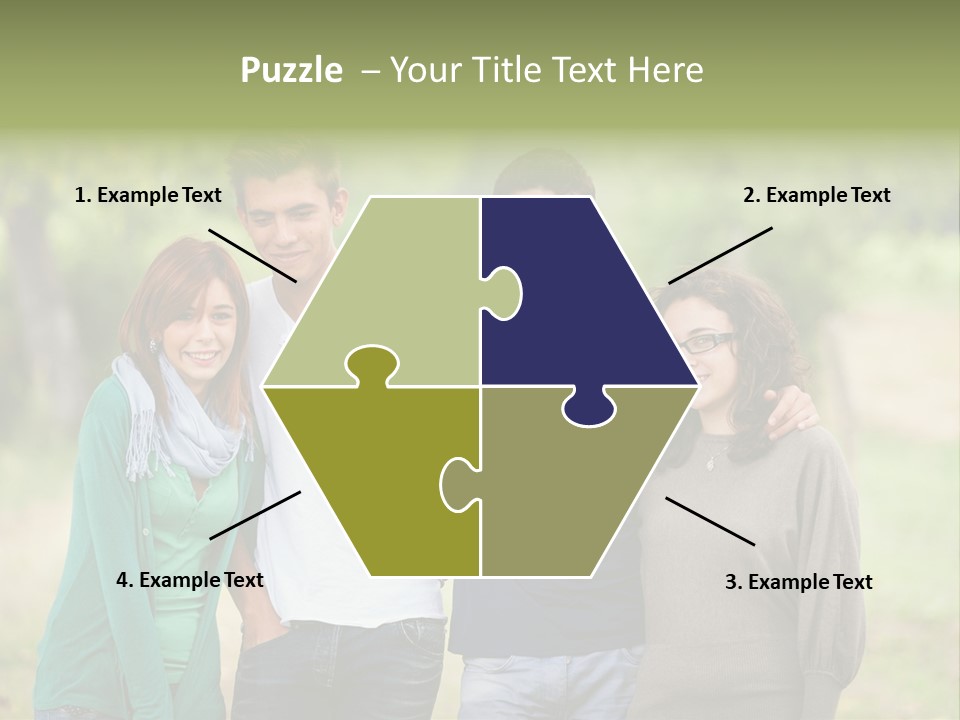 Couple Italy Happiness PowerPoint Template