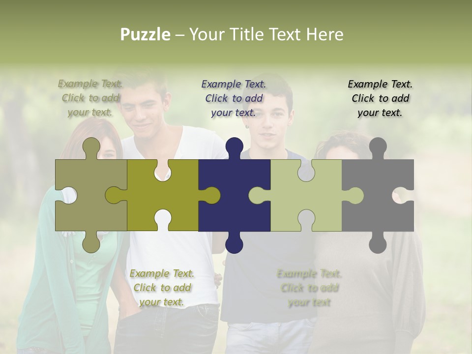 Couple Italy Happiness PowerPoint Template