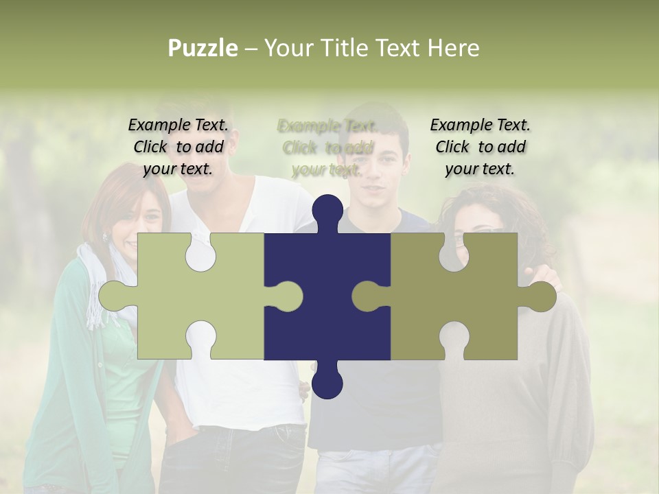 Couple Italy Happiness PowerPoint Template