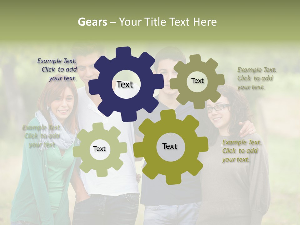 Couple Italy Happiness PowerPoint Template