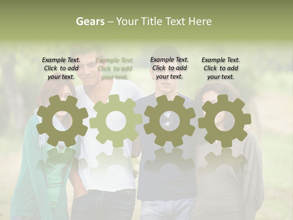 Couple Italy Happiness PowerPoint Template