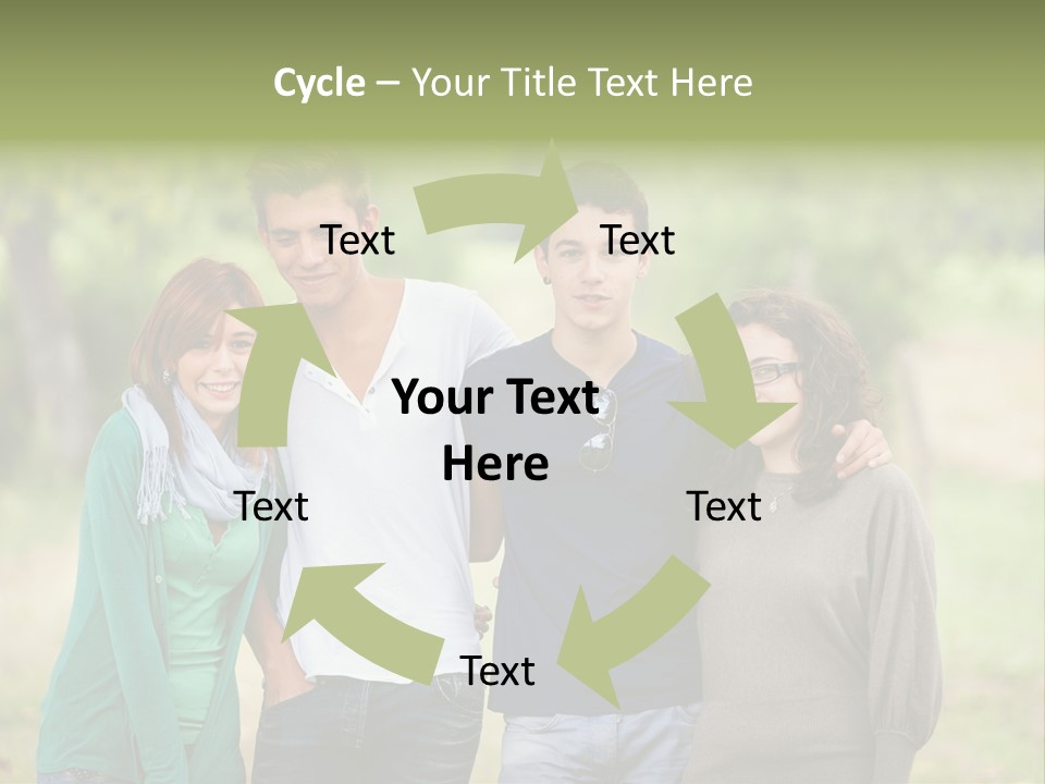 Couple Italy Happiness PowerPoint Template