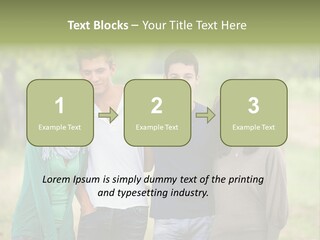 Couple Italy Happiness PowerPoint Template