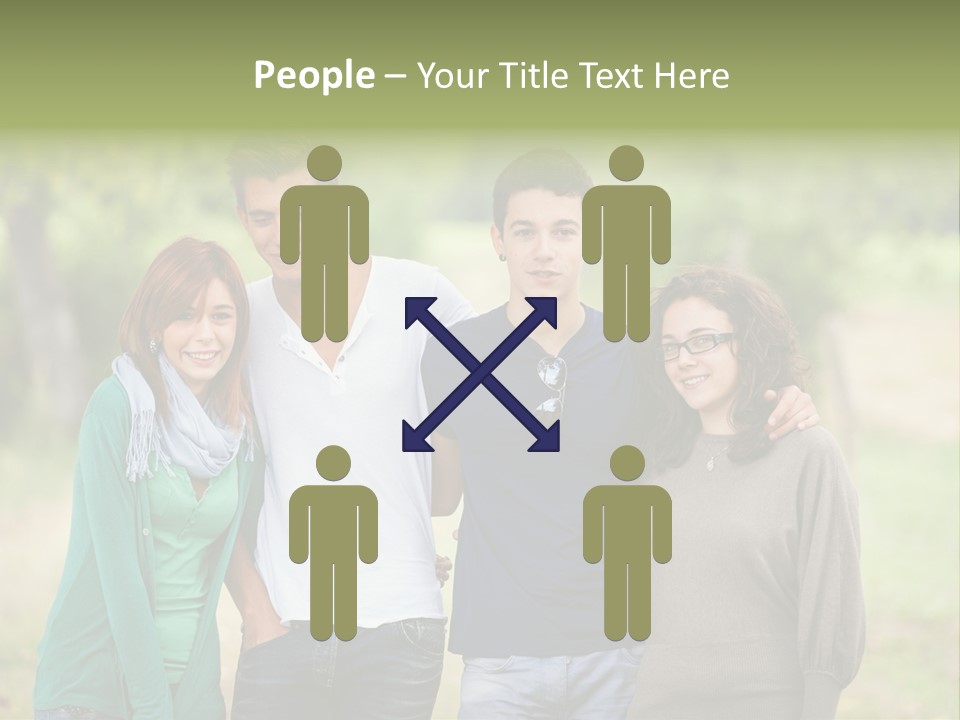 Couple Italy Happiness PowerPoint Template