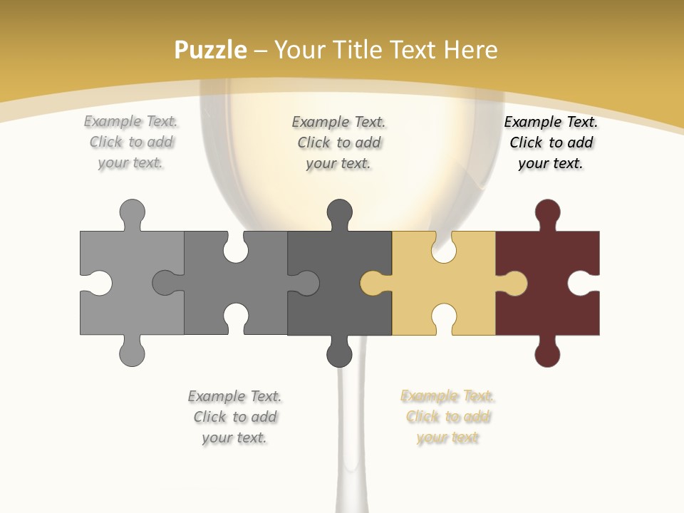 Bubble Cabernet Concept PowerPoint Template