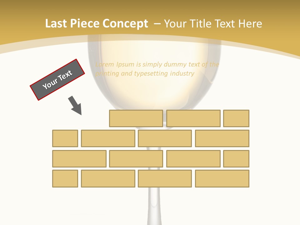 Bubble Cabernet Concept PowerPoint Template