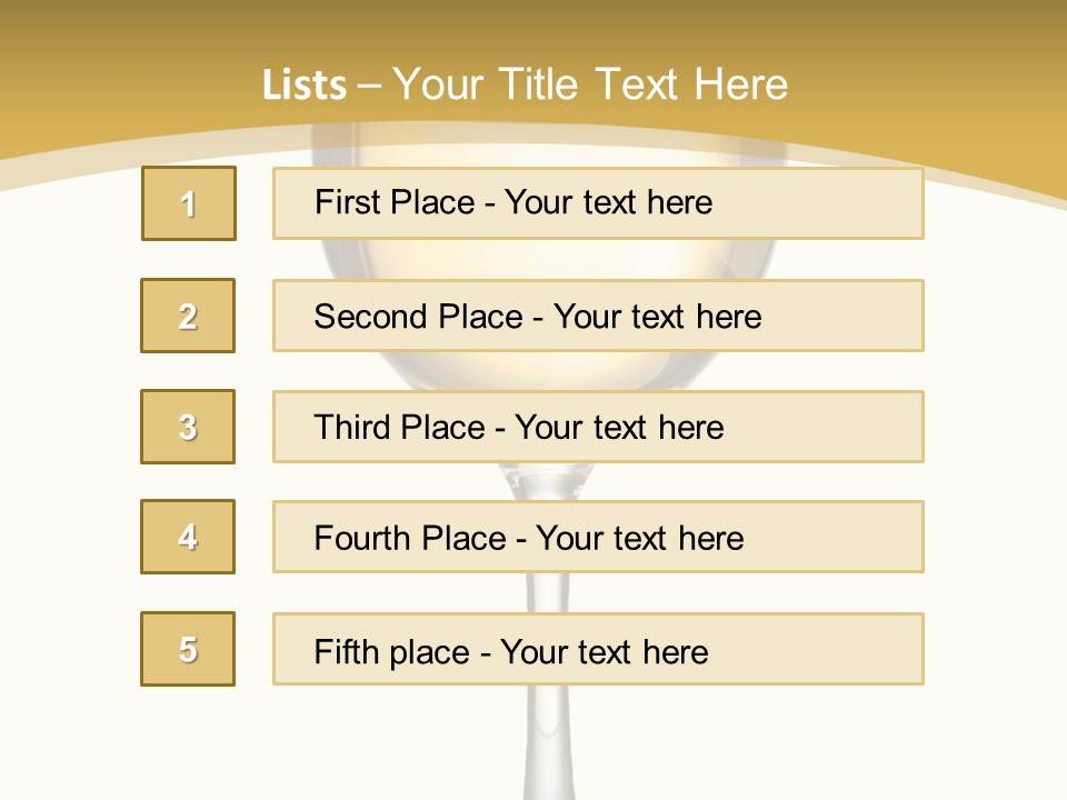 Bubble Cabernet Concept PowerPoint Template
