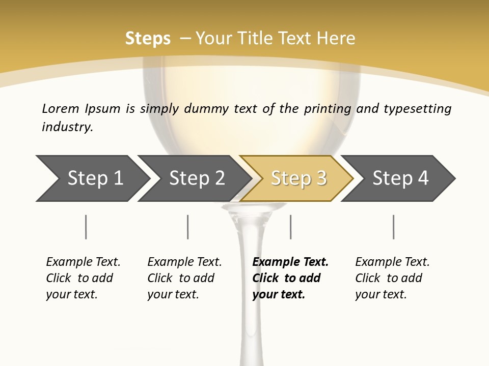 Bubble Cabernet Concept PowerPoint Template