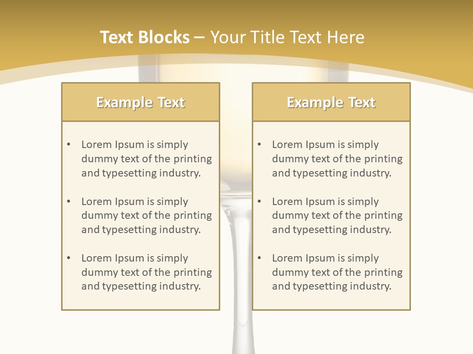 Bubble Cabernet Concept PowerPoint Template