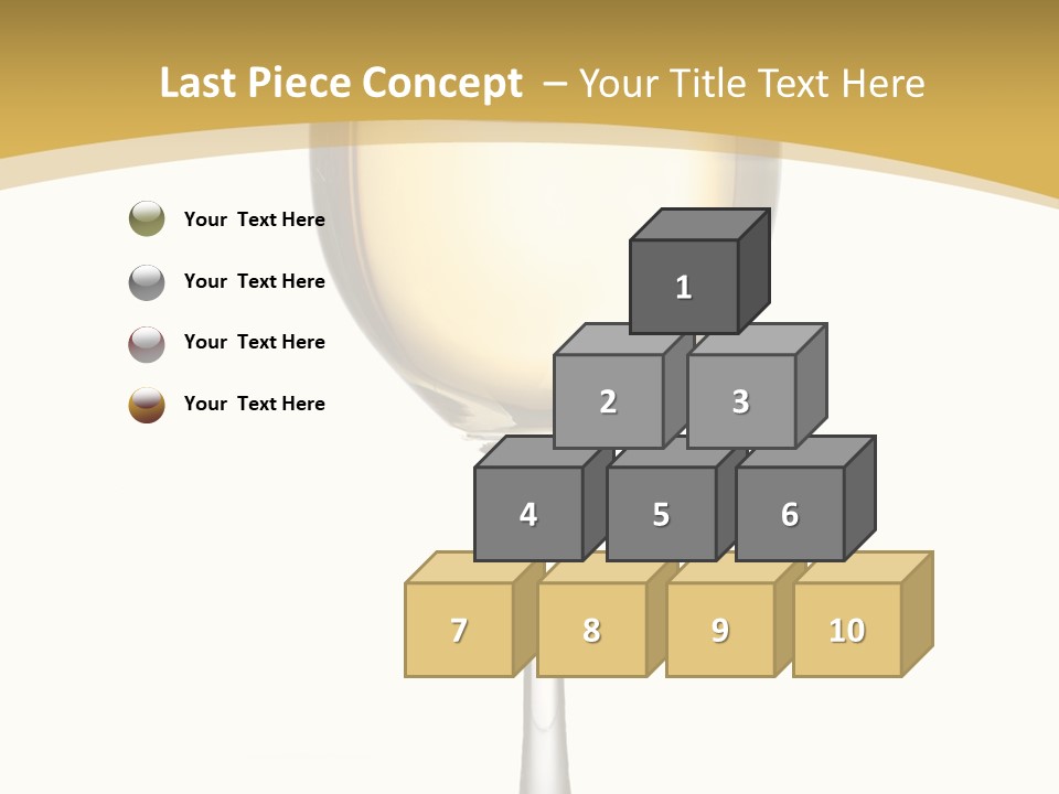 Bubble Cabernet Concept PowerPoint Template