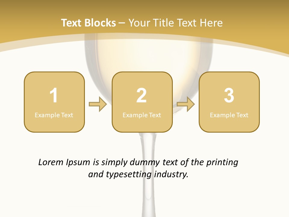 Bubble Cabernet Concept PowerPoint Template