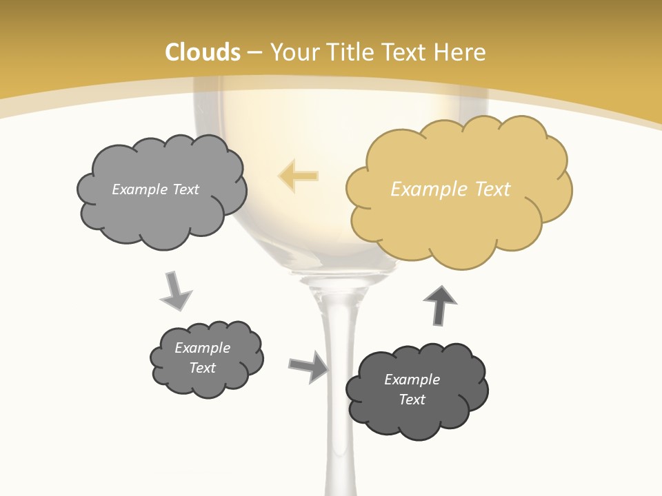 Bubble Cabernet Concept PowerPoint Template