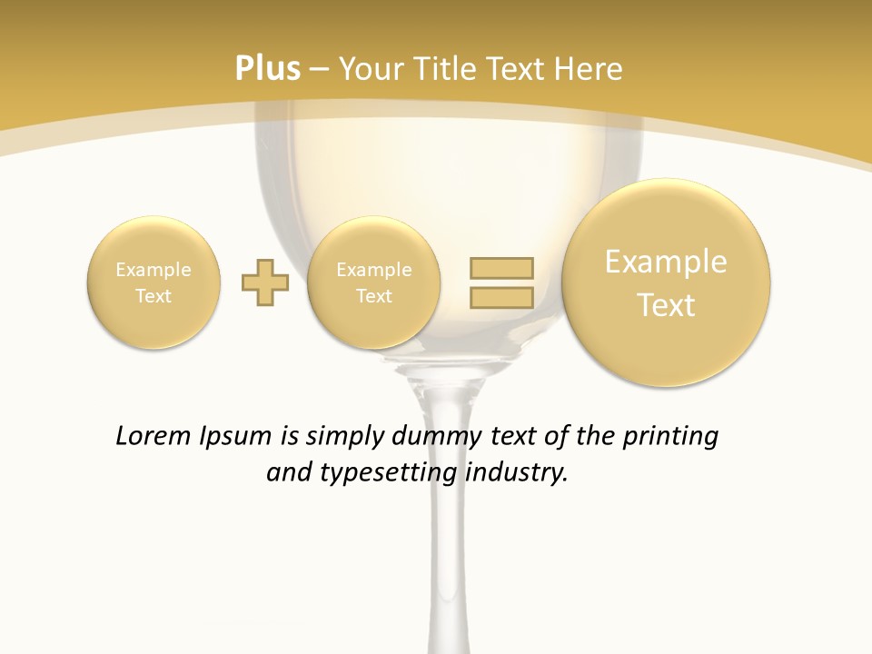 Bubble Cabernet Concept PowerPoint Template