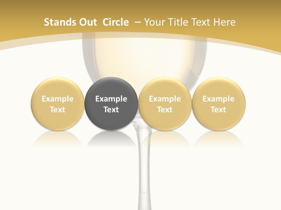 Bubble Cabernet Concept PowerPoint Template