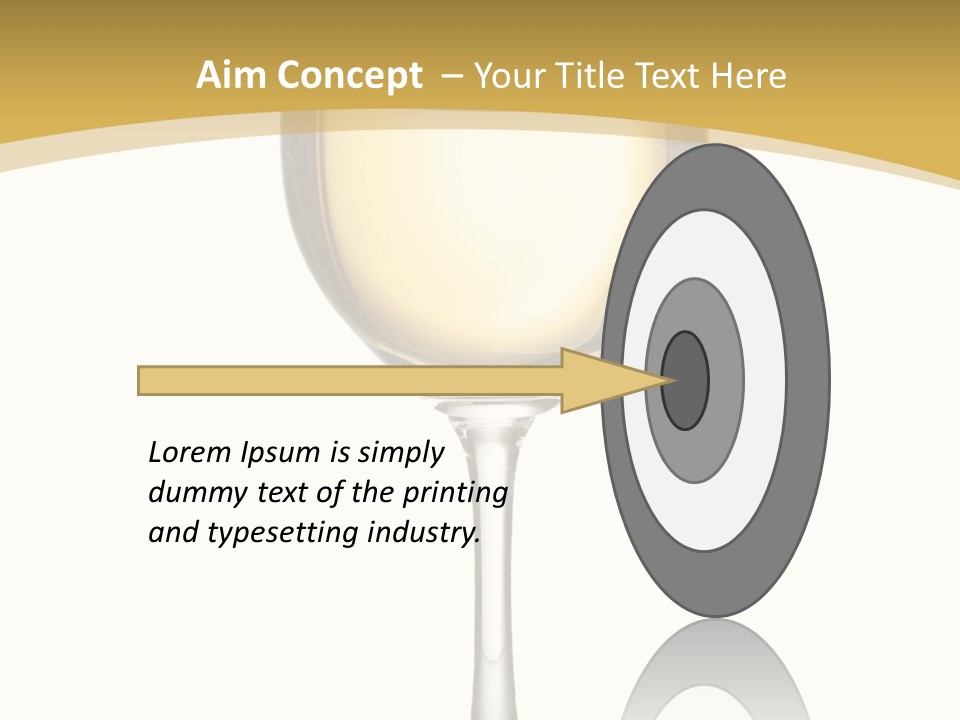 Bubble Cabernet Concept PowerPoint Template