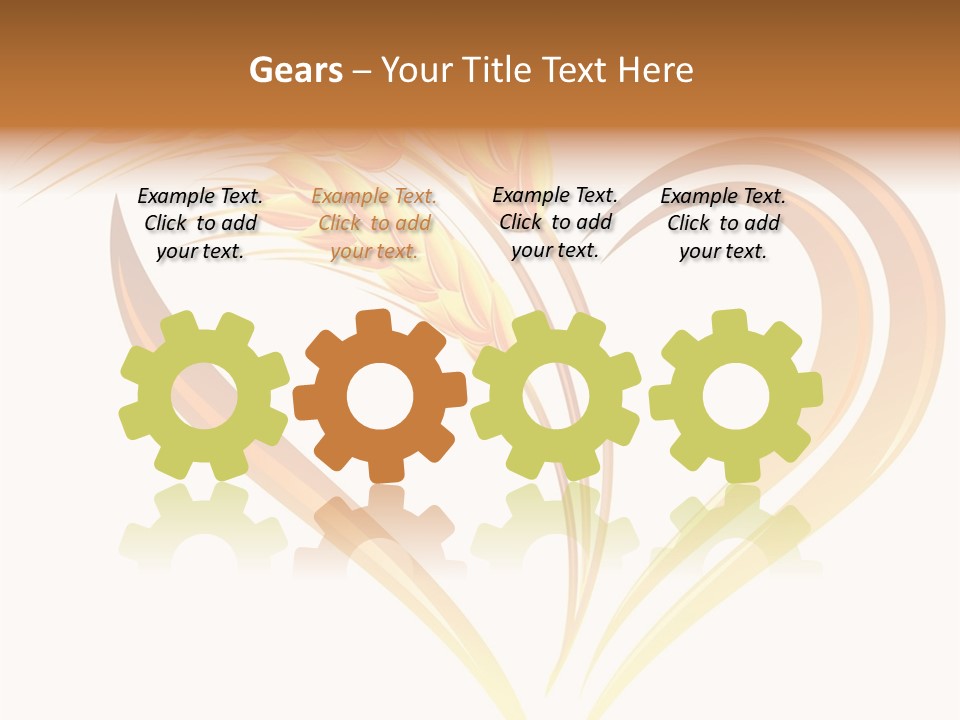 Cereal Nature Fresh PowerPoint Template