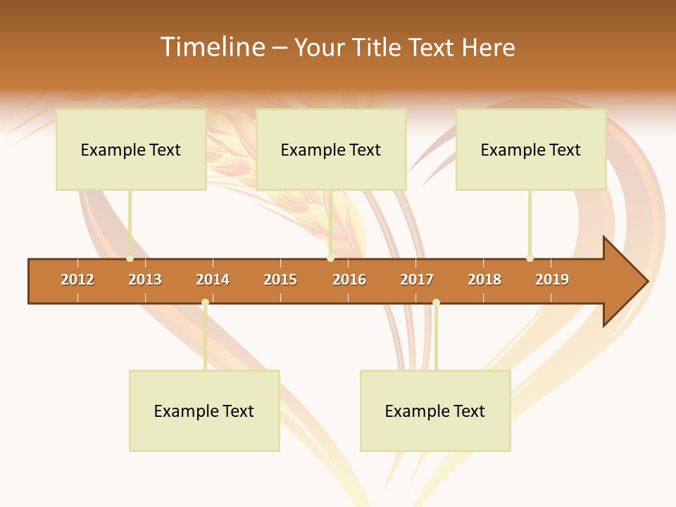Cereal Nature Fresh PowerPoint Template