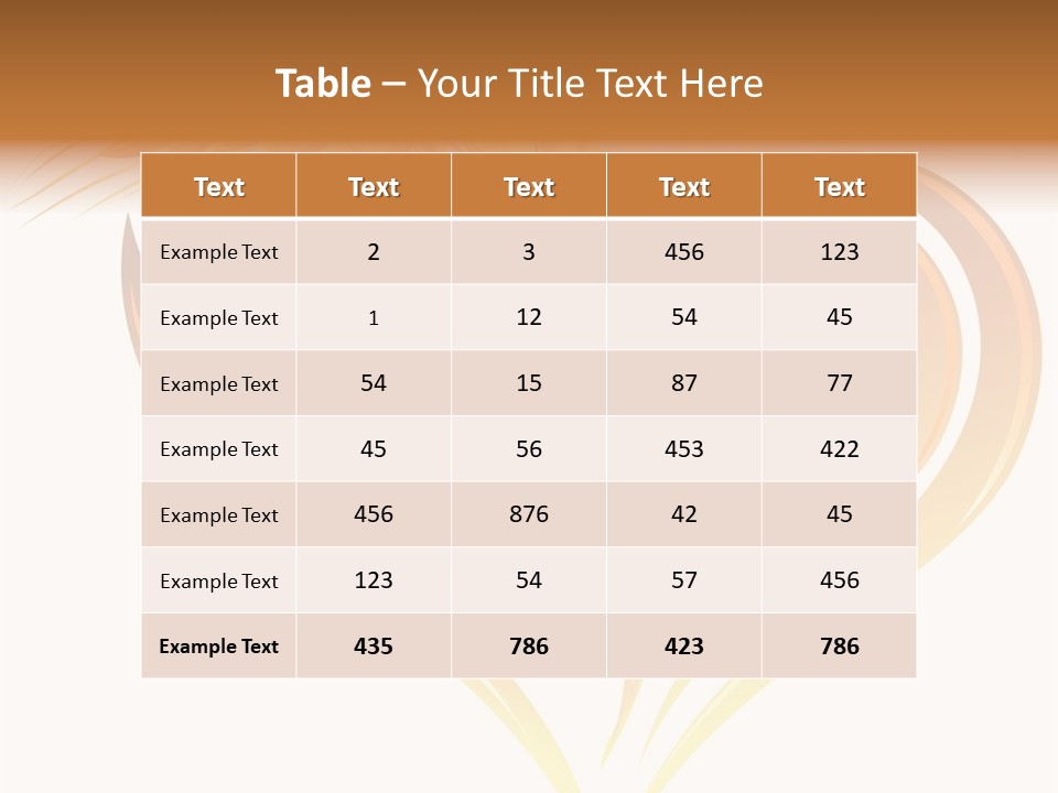Cereal Nature Fresh PowerPoint Template