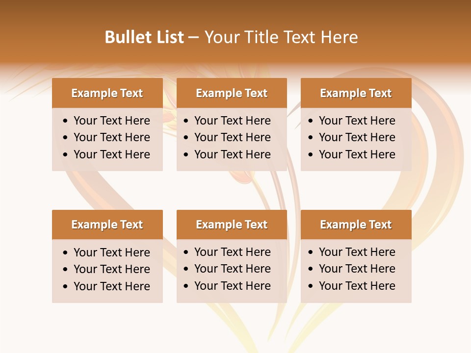 Cereal Nature Fresh PowerPoint Template