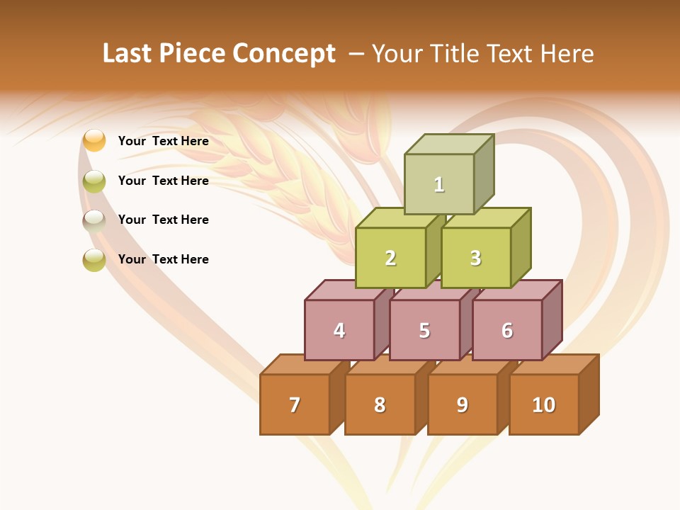 Cereal Nature Fresh PowerPoint Template