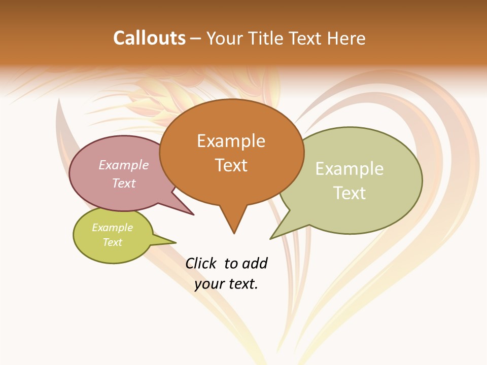 Cereal Nature Fresh PowerPoint Template