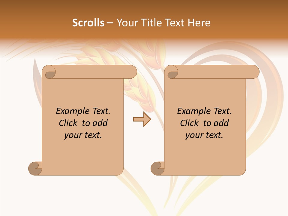 Cereal Nature Fresh PowerPoint Template