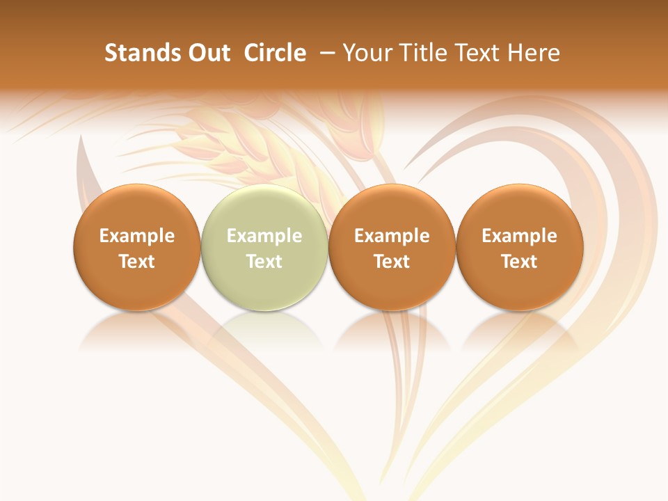 Cereal Nature Fresh PowerPoint Template