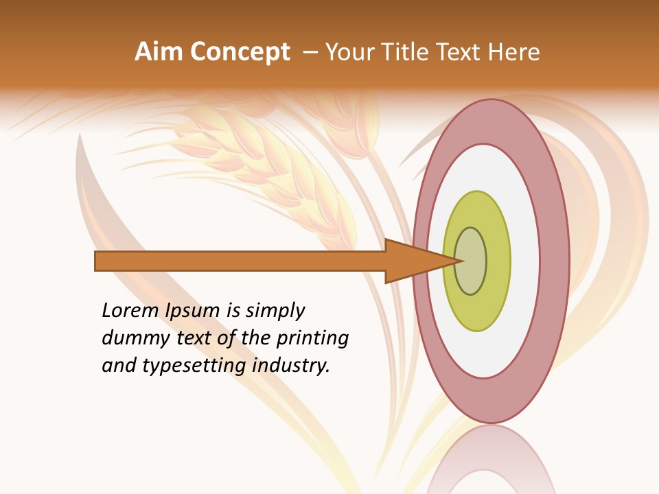 Cereal Nature Fresh PowerPoint Template