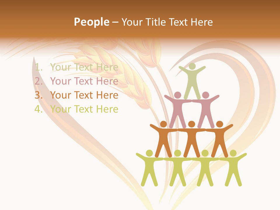 Cereal Nature Fresh PowerPoint Template