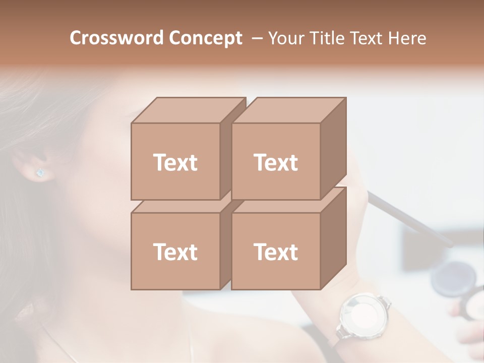 Beautiful Femininity Case PowerPoint Template