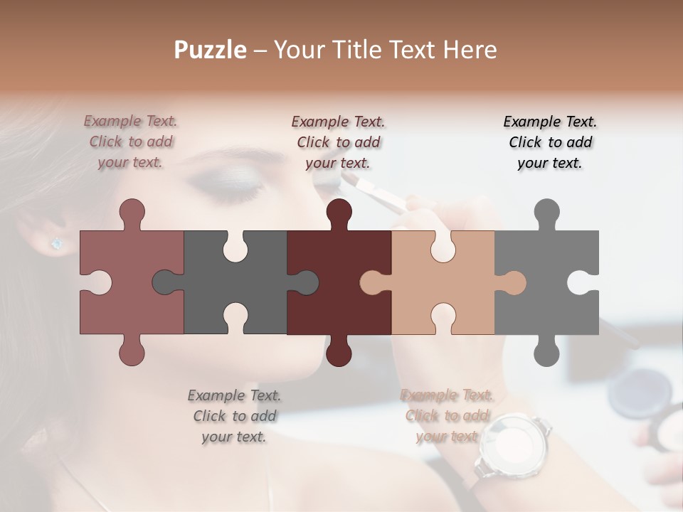 Beautiful Femininity Case PowerPoint Template