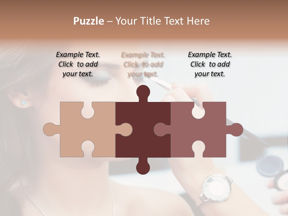 Beautiful Femininity Case PowerPoint Template