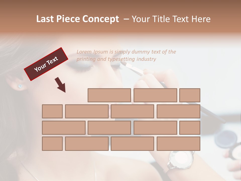 Beautiful Femininity Case PowerPoint Template
