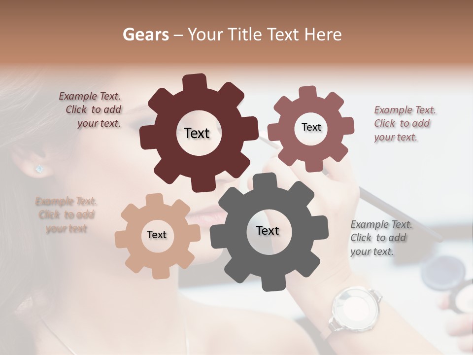 Beautiful Femininity Case PowerPoint Template