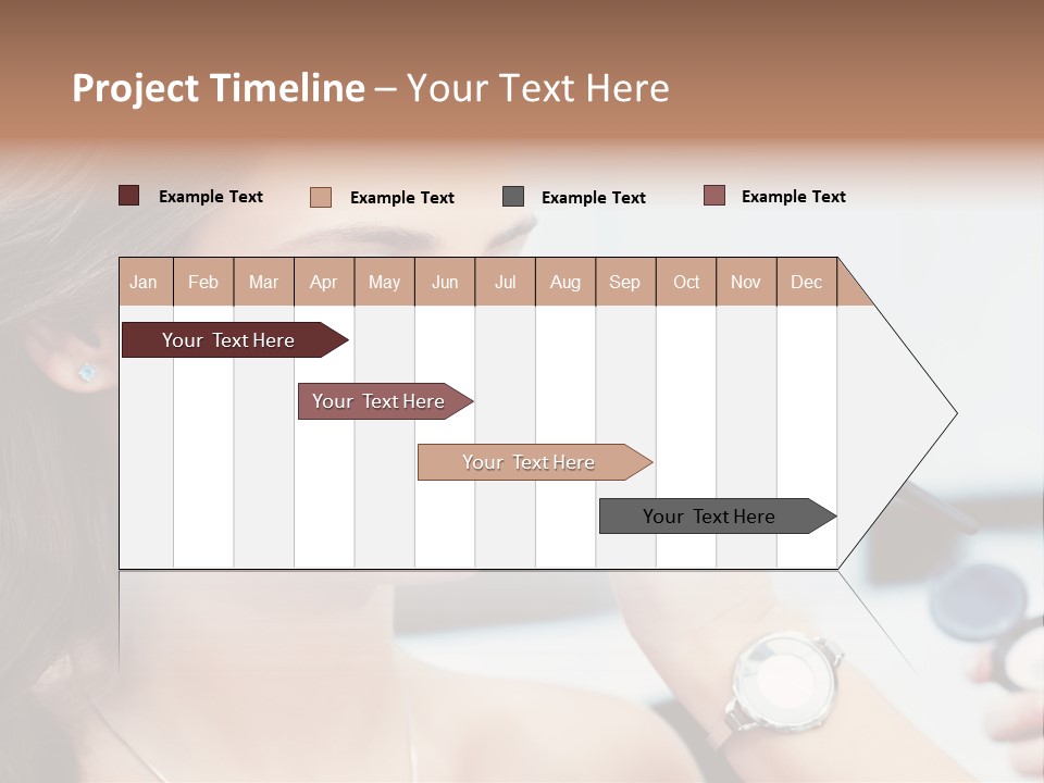 Beautiful Femininity Case PowerPoint Template