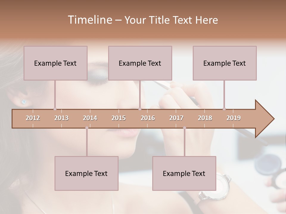 Beautiful Femininity Case PowerPoint Template