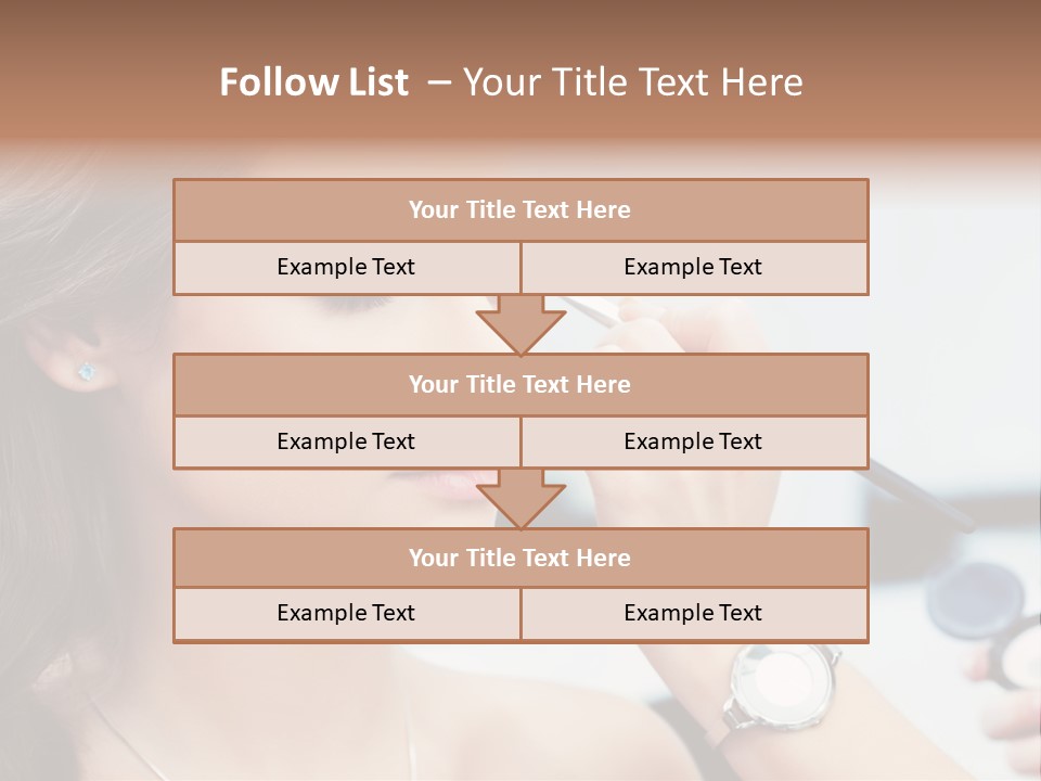 Beautiful Femininity Case PowerPoint Template