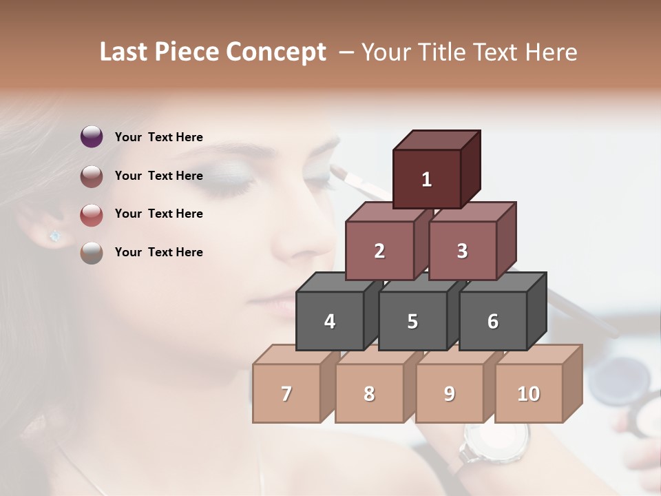 Beautiful Femininity Case PowerPoint Template