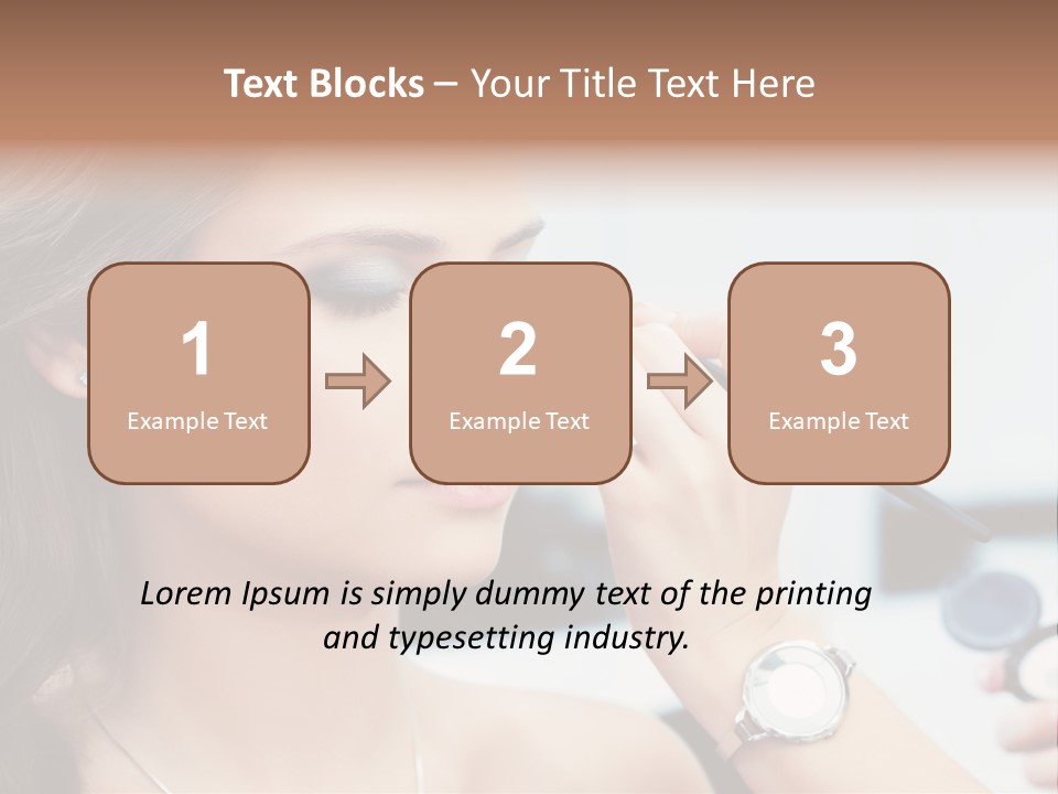 Beautiful Femininity Case PowerPoint Template