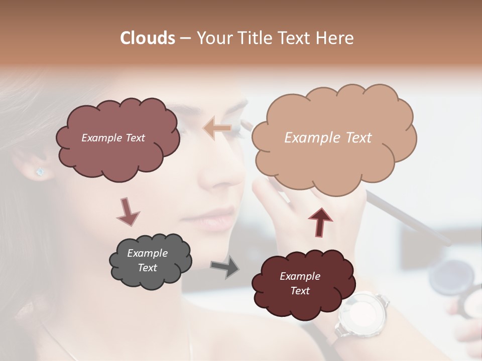 Beautiful Femininity Case PowerPoint Template