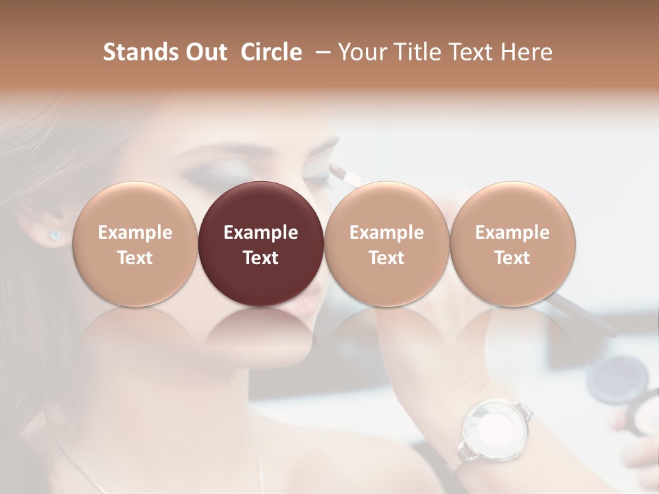 Beautiful Femininity Case PowerPoint Template